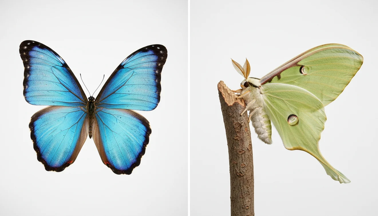 Butterfly vs Moth: How to Tell the Difference